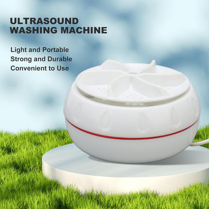 Mini Turbo Washing Machine | Portable USB Washing Machine for Home, Camping & Travel