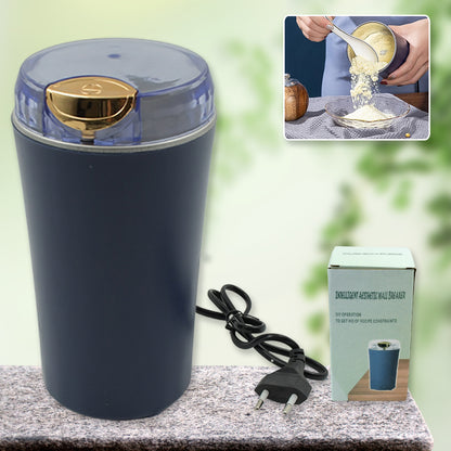 Portable 4-Blade Mini Grinder & Blender | Rechargeable Juicer for Home & Office